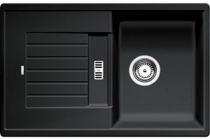 Мойка из гранита Blanco Zia черный (514732)