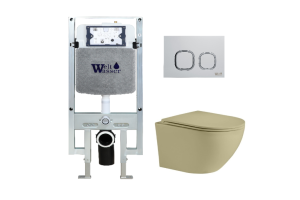 Комплект Weltwasser AMBERG 497 ST + MERZBACH 004 MT-GN + AMBERG RD-WT (10000006730)
