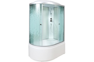 Душевая кабина DETO L920R с высоким поддоном, с сиденьем - 2