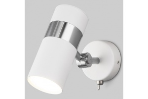 Бра Eurosvet Viero 20096/1 белый/ хром