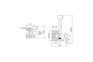 Скрытого монтажа с гигиеническим душем - 3