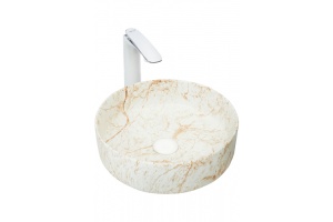 Раковина накладная Weltwasser WW ELBACH 3134 M829 35.5 бежевый (10000004542)