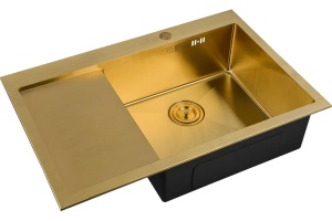 Мойка кухонная Zorg Inox Pvd SZR-7851-R Bronze