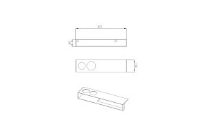 Металлическая подставка для стаканов Лофт Урбан - 2