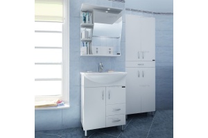 Мебель для ванной СанТа Сити 60 2 двери, 2 ящика