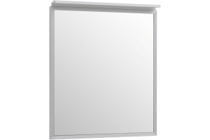 Зеркало Allen Brau Priority 70 с подсветкой серебро матовый - 3