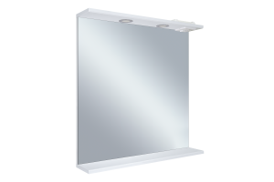 Зеркало Misty Енисей 80 с подсветкой и полкой