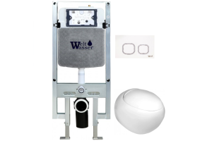 Комплект Weltwasser AMBERG 497 ST + JECKENBACH 004 GL-WT + AMBERG RD-WT (10000006714)