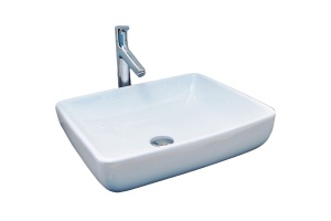 Раковина накладная Ceramalux N 48 белый (9132)