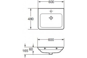 Мебельная раковина BelBagno Torino 60 - 3