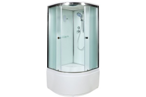 Душевая кабина DETO D10SEL с высоким поддоном, с сиденьем - 2