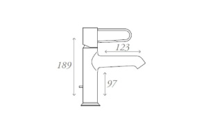 Смеситель Jacob Delafon Odeon Rive Gauche E21029-CP-CP для раковины - 2
