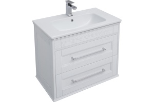 Тумба с раковиной Aquanet Бостон 80 ясень