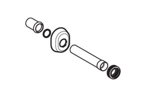 Присоединительный патрубок унитаза Geberit  (118.221.11.1)