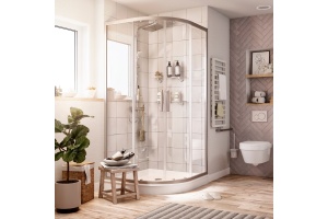 Душевой уголок STWORKI Хельсинки DE018RL120120200 120x120 см профиль хром матовый