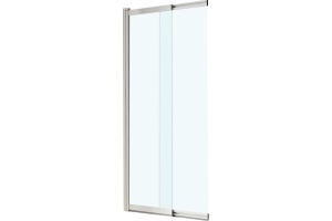 Шторка на ванну Vincea VSB-1E100CL 100 см, профиль хром, стекло прозрачное - 3