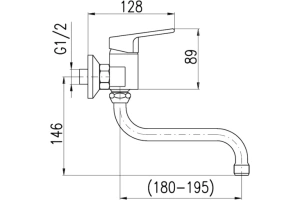 Смеситель для кухни Rav Slezak Colorado хром - 2