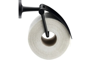 Держатель туалетной бумаги Duravit Starck T 0099404600 черный, с крышкой - 2