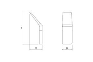 Крючок одинарный - 3