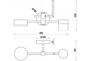Бра Favourite Modul 4013-2W - 3
