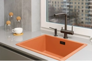 Мойка кухонная Omoikiri Yamakawa Artceramic/canyon (4997033) - 2