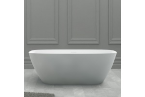 Ванна из искусственного камня Abber Stein 170х72 белый матовый