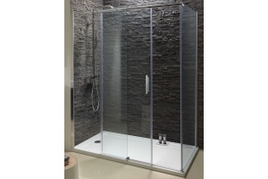 Душевая дверь в нишу Jacob Delafon Contra 140 профиль хром - 2