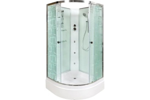 Душевая кабина Deto EM 90х90 (EM2790NGM)