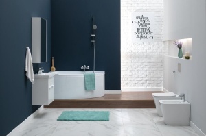 Tavr 2.0 F Унитаз с сидением (Soft Close-SLIMSEAT) напольный приставной с Rimless (243544) - 2