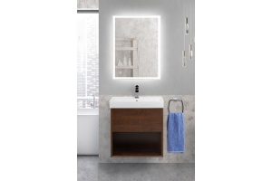Комплект мебели BelBagno Neon 50 темное дерево
