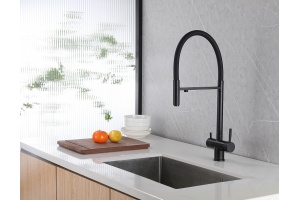 Смеситель для кухни Abber Wasser Kreis черный матовый - 2