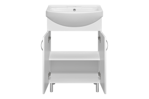 Тумба под раковину Misty Изео 65 белая - 2