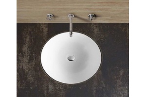 Раковина встраиваемая CeramaLux N 43 см белый (NYJ848)