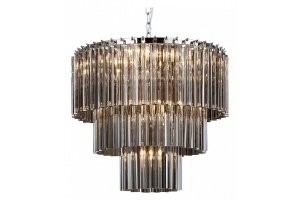 Подвесная люстра Newport 8700 8708+2/C fume