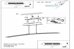 Подвесной светильник Eglo Lasana 95147 - 2