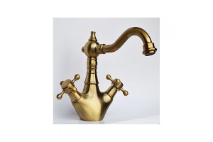 Смеситель для раковины Magliezza Classico бронза (50118-br)