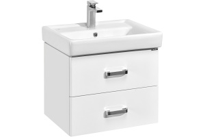 Тумба под раковину подвесная Aquaton Америна 60 белый - 2