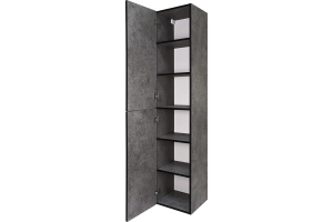 Шкаф-пенал Brevita Rock 35 темно-серый (ROCK-05035-50-2Л) - 3