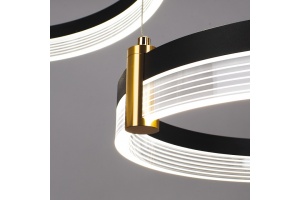 Подвесной светильник Arte Lamp Mercury A2185SP-3BK - 2