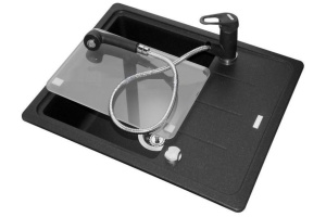 Мойка кухонная Franke Basis BFG 611C графит - 2