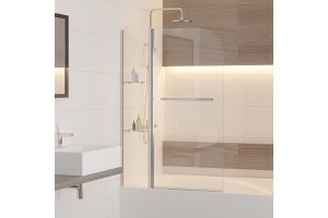 Шторка на ванну RGW Screens SC-08 1000x1500 с ручкой и полками