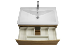 Тумба с раковиной BelBagno Acqua 90 светлое дерево - 3