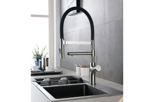 Смеситель Zorg Inox для кухонной мойки SZR-1010 - 2