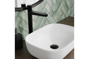 Смеситель для раковины WasserKRAFT Fulda черный матовый - 2