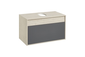 Тумба под раковину Aquaton Лофт Урбан 80 светлое дерево-серый