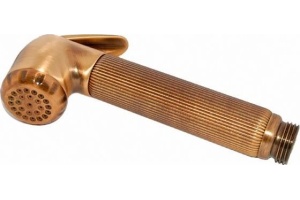 BOSSINI (NIKITA) Комплект гигиенический: прогрессивный смеситель, лейка с клапаном подачи воды, шланг 1250 мм, бронза (022) - 2