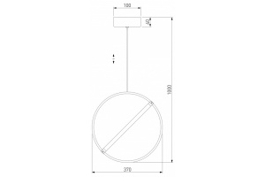 Подвесной светильник Eurosvet Element 90281/1 хром - 2