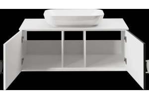 Тумба под раковину Brevita Richard 105 черно-белый (RICH-06105-24-01) - 3