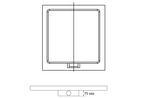 Поддон для душа RGW STA-01B 90x90 черный - 2