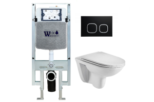 Комплект Weltwasser AMBERG 497 ST + BAARBACH 004 GL-WT + AMBERG RD-BL (10000006679)